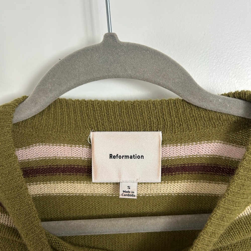 Reformation Cashmere Boyfriend Sweater - Picture 3 of 4